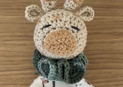 Festi Fronsac Coeurs De Coton Doudou Girafe