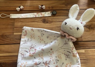 Festi Fronsac Coeurs De Coton Doudou Lapin